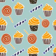 halloween fun and spooky pattern N2