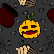 halloween fun and spooky pattern N8