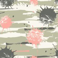Chaotic lines and spots seamless pattern N2