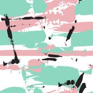 Chaotic lines and spots seamless pattern N3