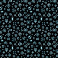 Snowflake seamless pattern N9
