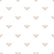 Minimalistic triangles seamless vector pattern