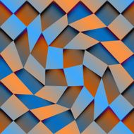 Abstract geometric pattern with diagonal gradient
