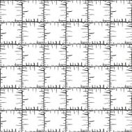 Abstract black and white geometric texture N2