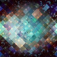 Abstract diagonal geometric pattern N6