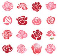 Roses design elements N2