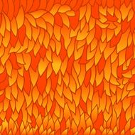 seamless pattern with autumn leaves - 1