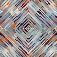 Abstract symmetric pattern on gray background