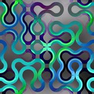 Abstract geometric pattern on blurred background N2