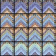 Patchwork of denim fabric N16