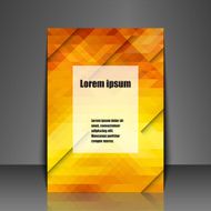 Template flyer with abstract background N14