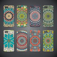 Phone case colorful floral pattern N2