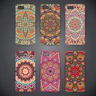 Phone case colorful floral pattern N3