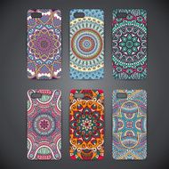 Phone case colorful floral pattern N6