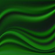 Abstract Vector Texture Green Silk