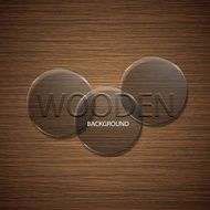 Vector modern brown wooden background