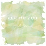Light green brown wedding card background in summer style