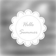 Light gray black tone with retro vintage style and isolate