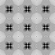 Black and white geometric seamless pattern N84