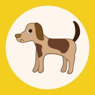 animal dog cartoon theme elements N7