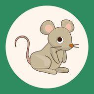 animal mouse cartoon theme elements N4