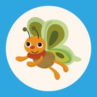 butterfly theme elements vector eps N2