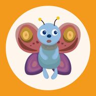 butterfly theme elements vector eps N5