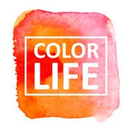 Vector watercolor N91