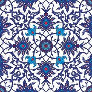 Arabesque seamless pattern N68