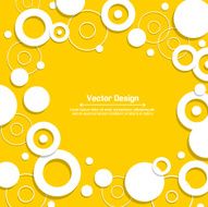 Clean Circles Design Background