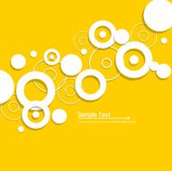 Clean Circles Design Background N2