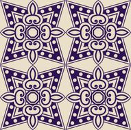Arabesque seamless pattern N69