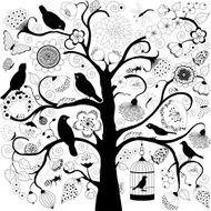 Stylized tree N4