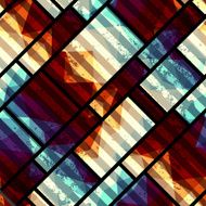 Abstract diagonal geometric pattern N9