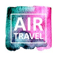 Vector watercolor N96