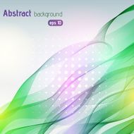 abstract colorful waves background green pink yellow colors