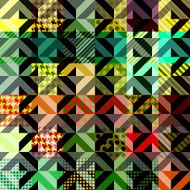 Abstract diagonal geometric pattern N11