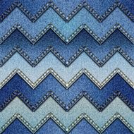 Patchwork of denim fabric N20