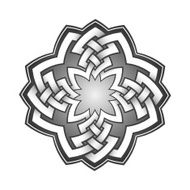 Logo template in Celtic knots style N2