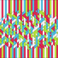 Abstract geometric background Mosaic Vector illustration N9