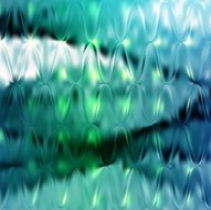 Abstract blue and green wave background N2