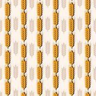 pattern Spikes of wheat