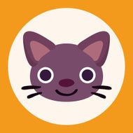 animal cat cartoon theme elements N5