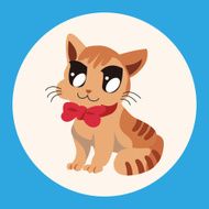 animal cat cartoon theme elements N6