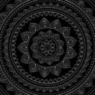 Silver mandala N11