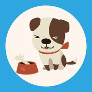 animal dog cartoon theme elements N9