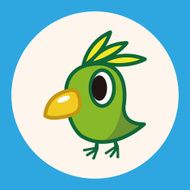 bird cartoon theme elements N11