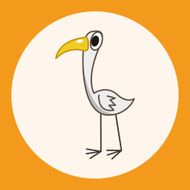 bird cartoon theme elements N15