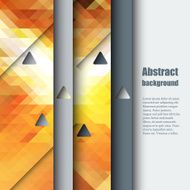 Brochure template with abstract background N28