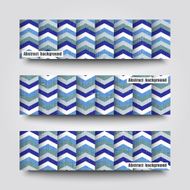 Set of banner templates with abstract background N29